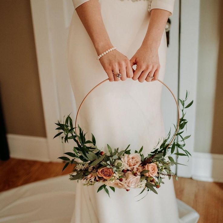 bouquet cerceau mariage